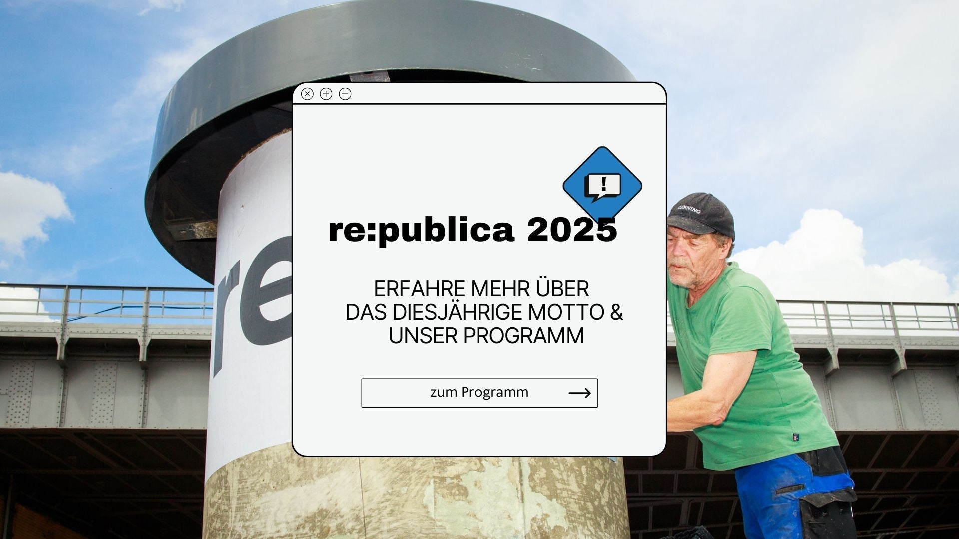 Urban Privacy zu Gast auf der re:publica 2025