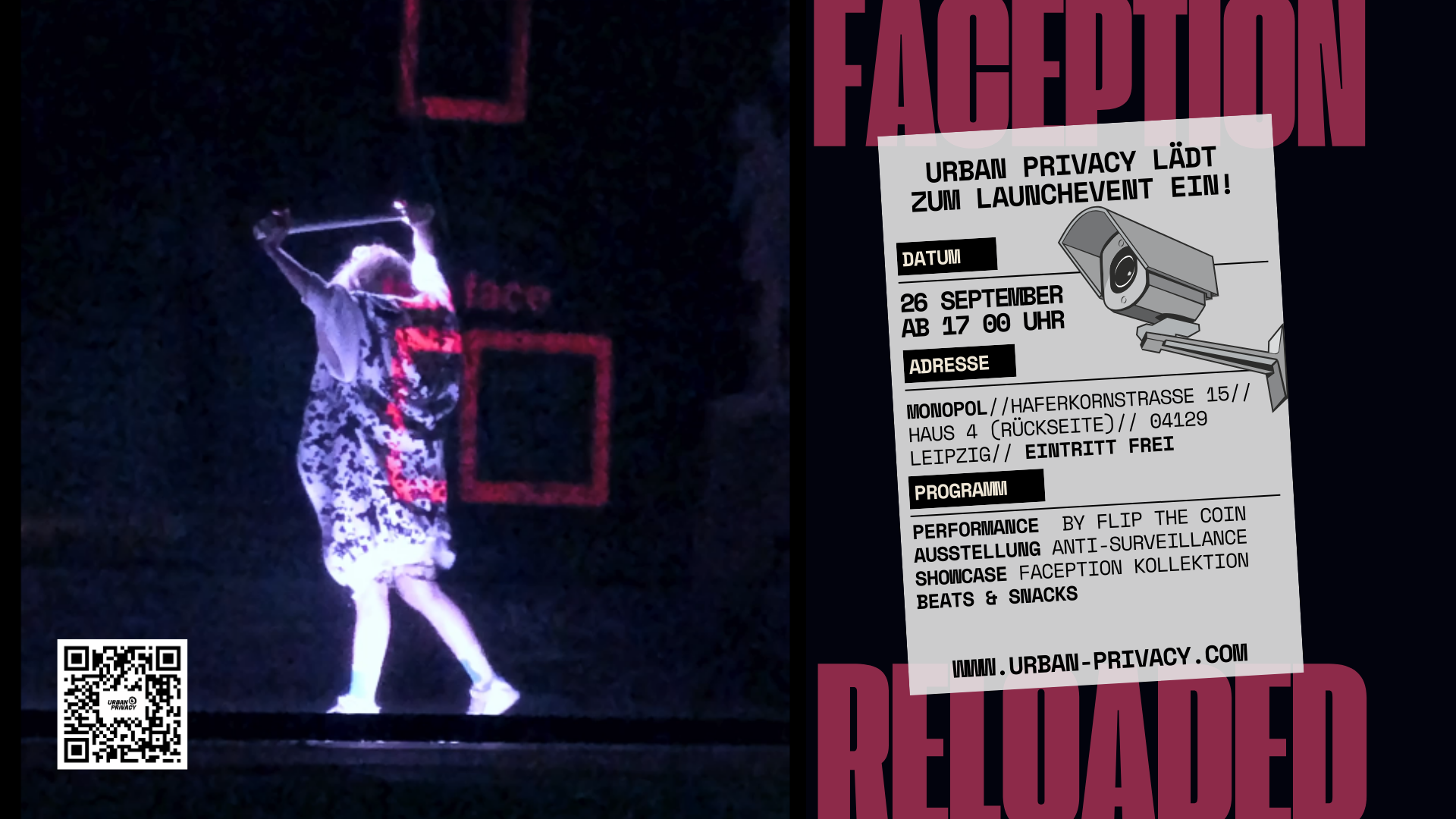 Glitch the System – FACEPTION Reloaded Launchevent