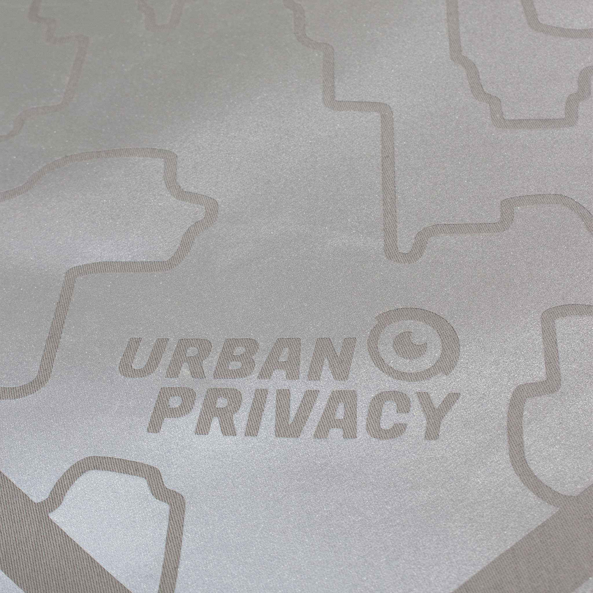 DREIECKS BANDANA | Unisex Dreieckstuch mit reflektierenden Print gegen Blitzlichtfotos aus Bio-Baumwolle