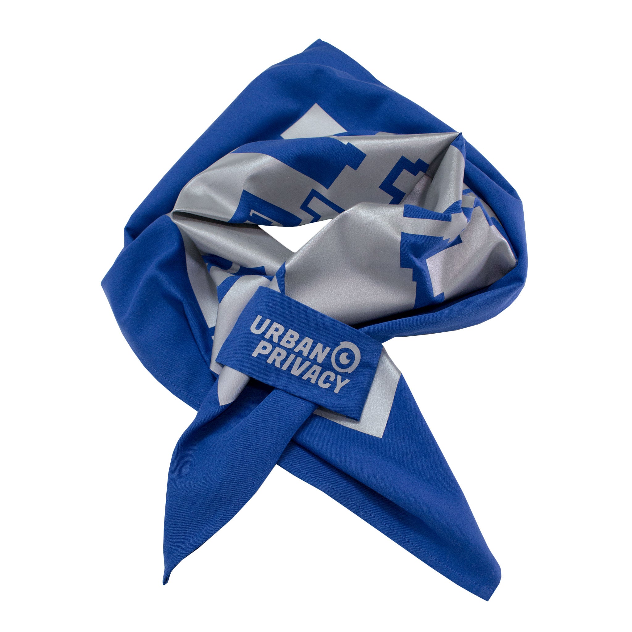 ANTI-PAPARAZZI BANDANA I Unisex Bandana mit reflektierenden Print gegen Blitzlichtfotos aus Bio-Baumwolle