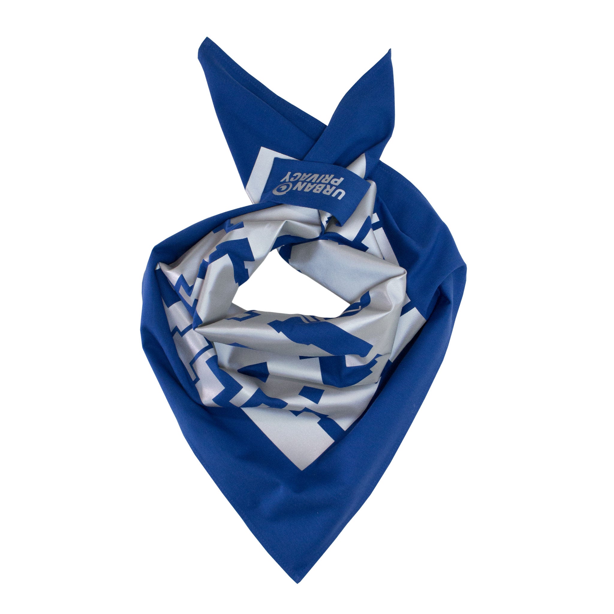 ANTI-PAPARAZZI BANDANA I Unisex Bandana mit reflektierenden Print gegen Blitzlichtfotos aus Bio-Baumwolle
