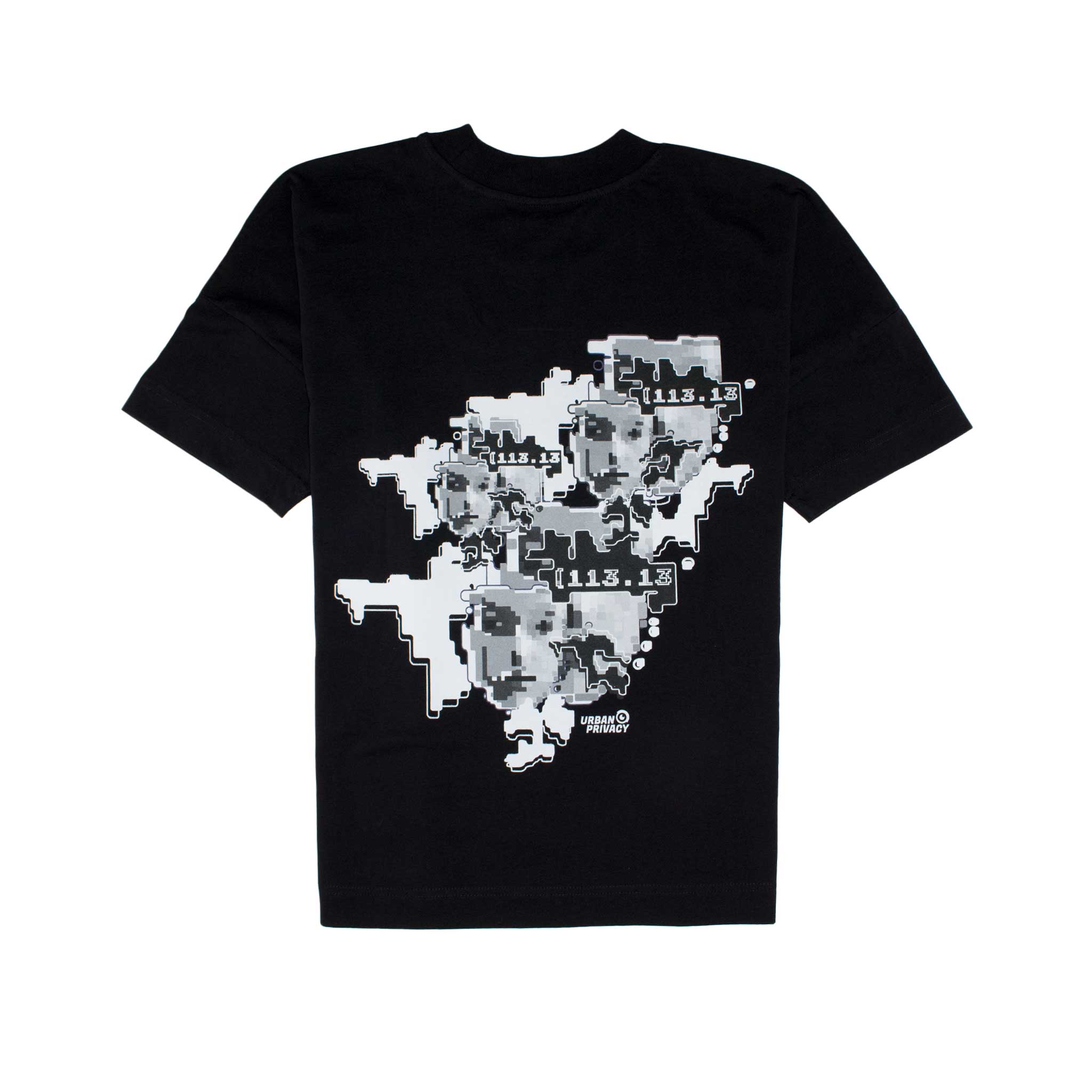 FACEPTION RELOADED | Unisex T-Shirt mit Print, das Gesichtserkennung verwirrt, aus Bio-Baumwolle