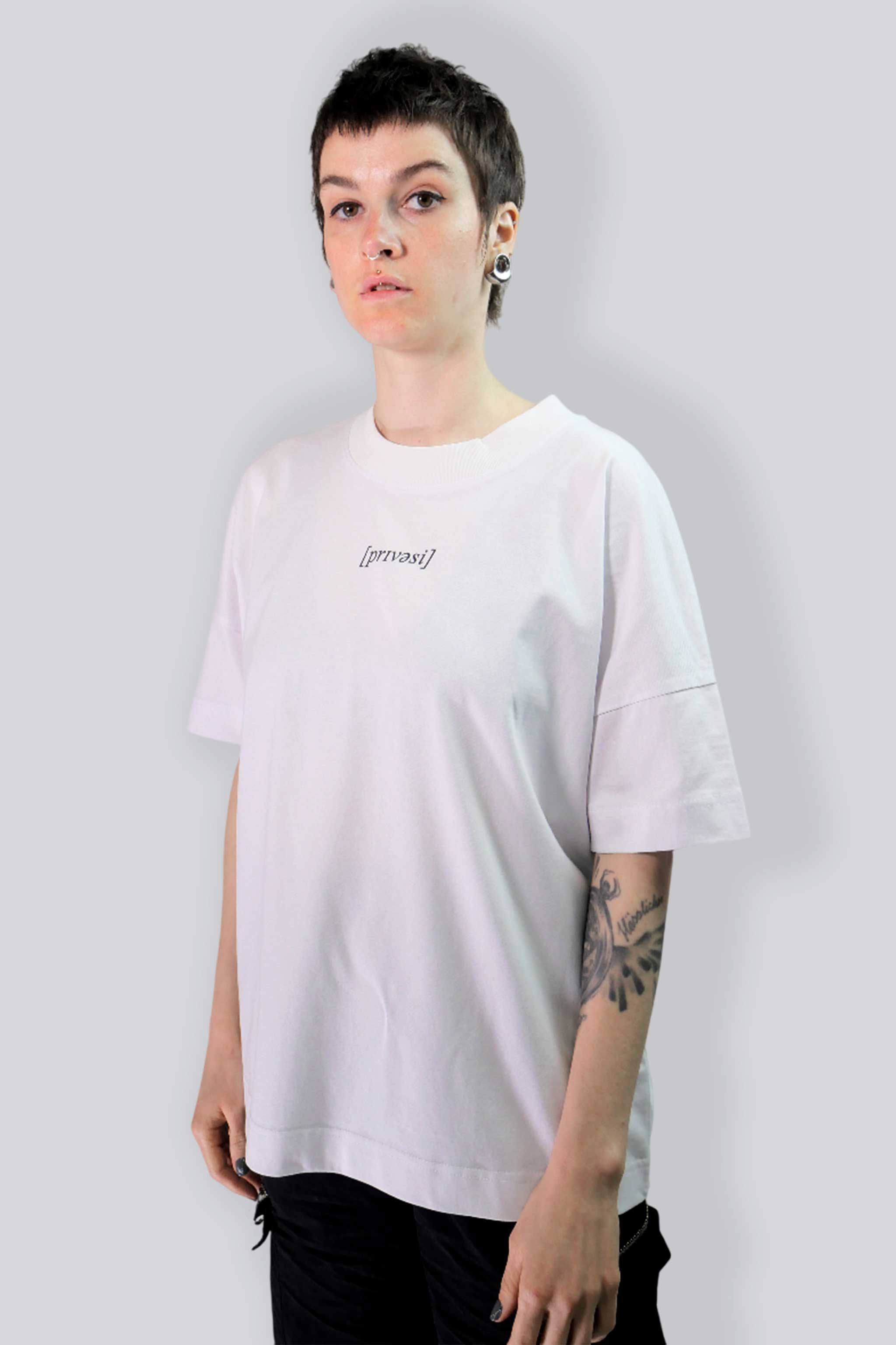 PRIVACY IS THE NEW LUXURY | Eco Unisex T-Shirt with Statement Print, made from organic cotton
