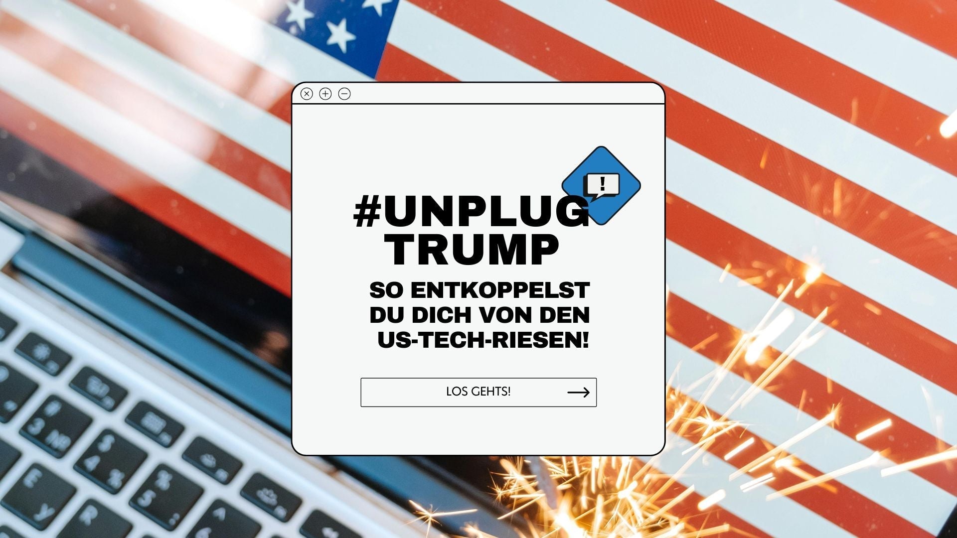 #unplugtrump Digital abkoppeln: Die besten Alternativen zu Google, Facebook & Co.
