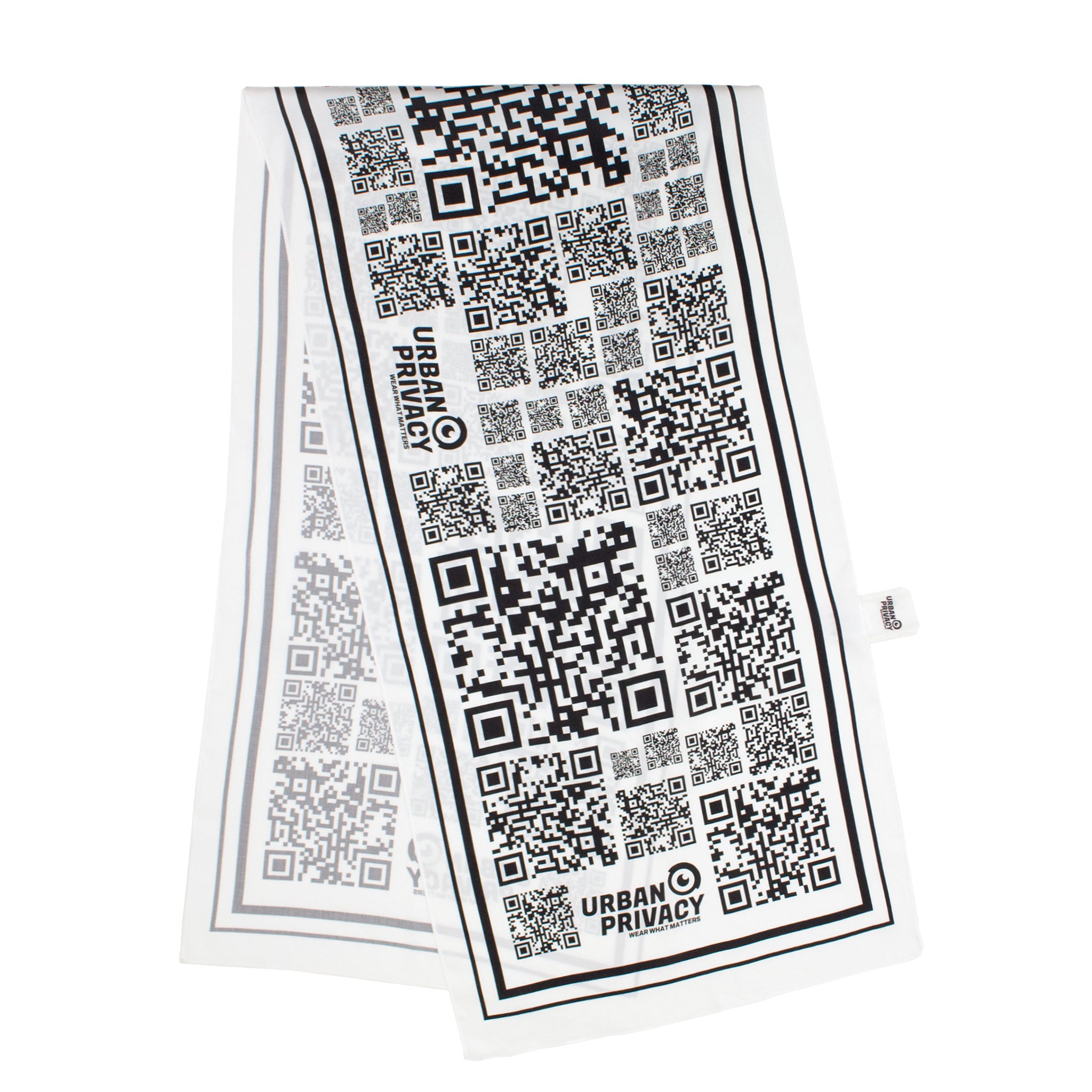 Der QR-Code Schal gegen ungewolltes Fotografieren