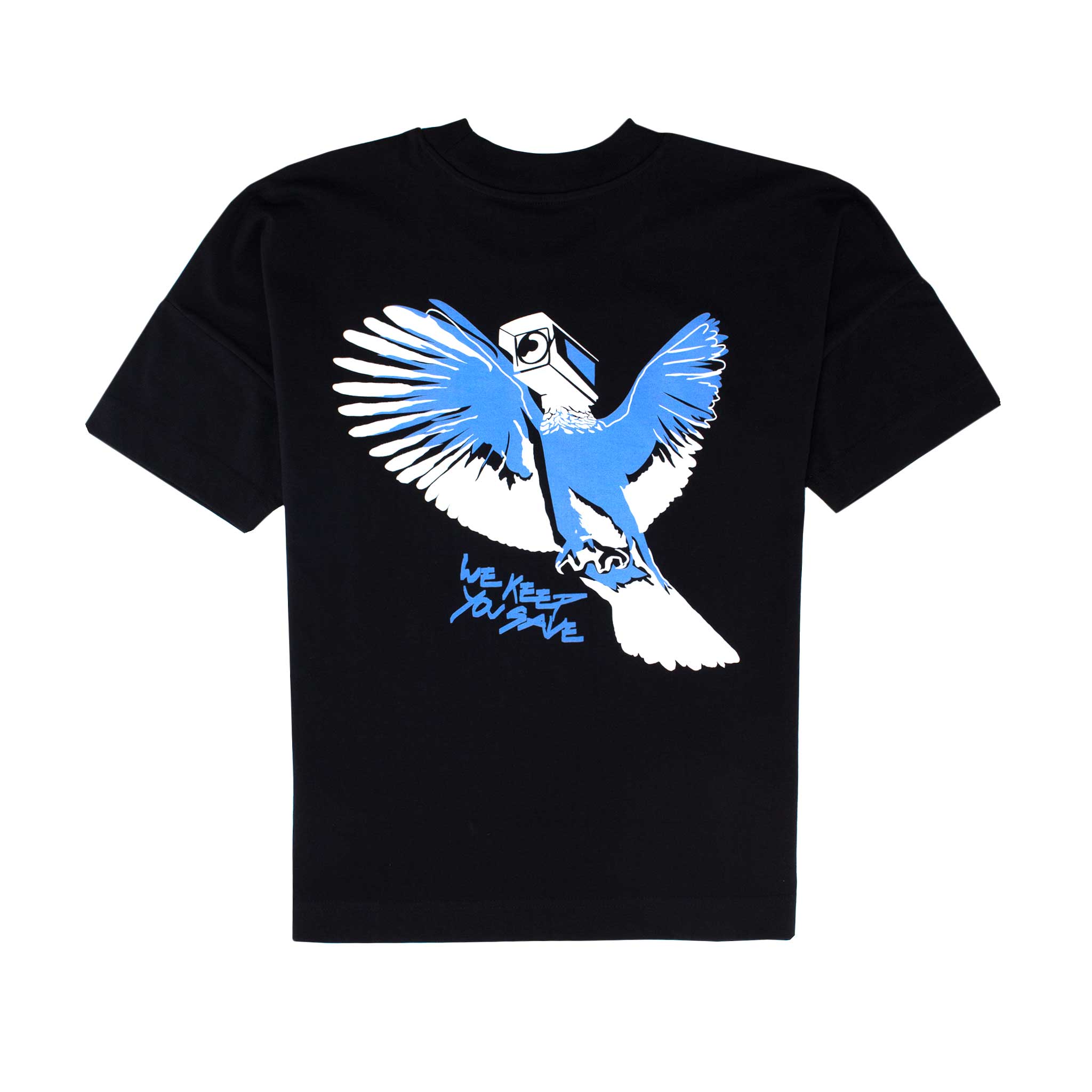 SURVEILLANCE PIGION | Unisex T-Shirt with Statement Print, made from organic cotton