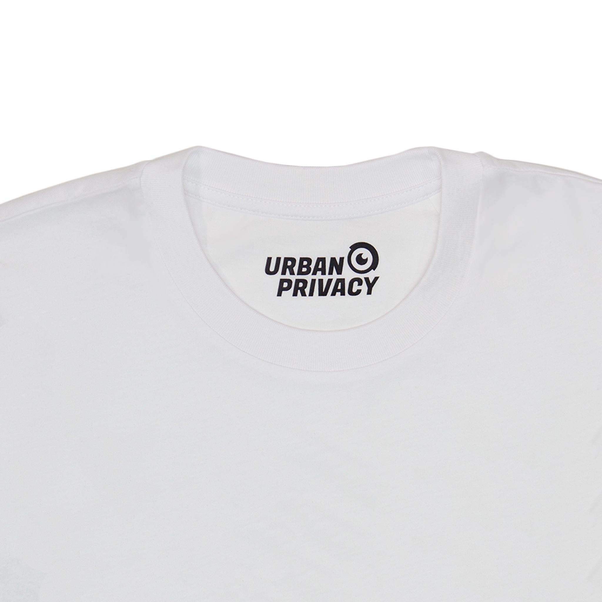 [NO PHOTOS PLS] | Eco Unisex Slim-Fit T-Shirt Look But Don't Capture Reflective Print in White
