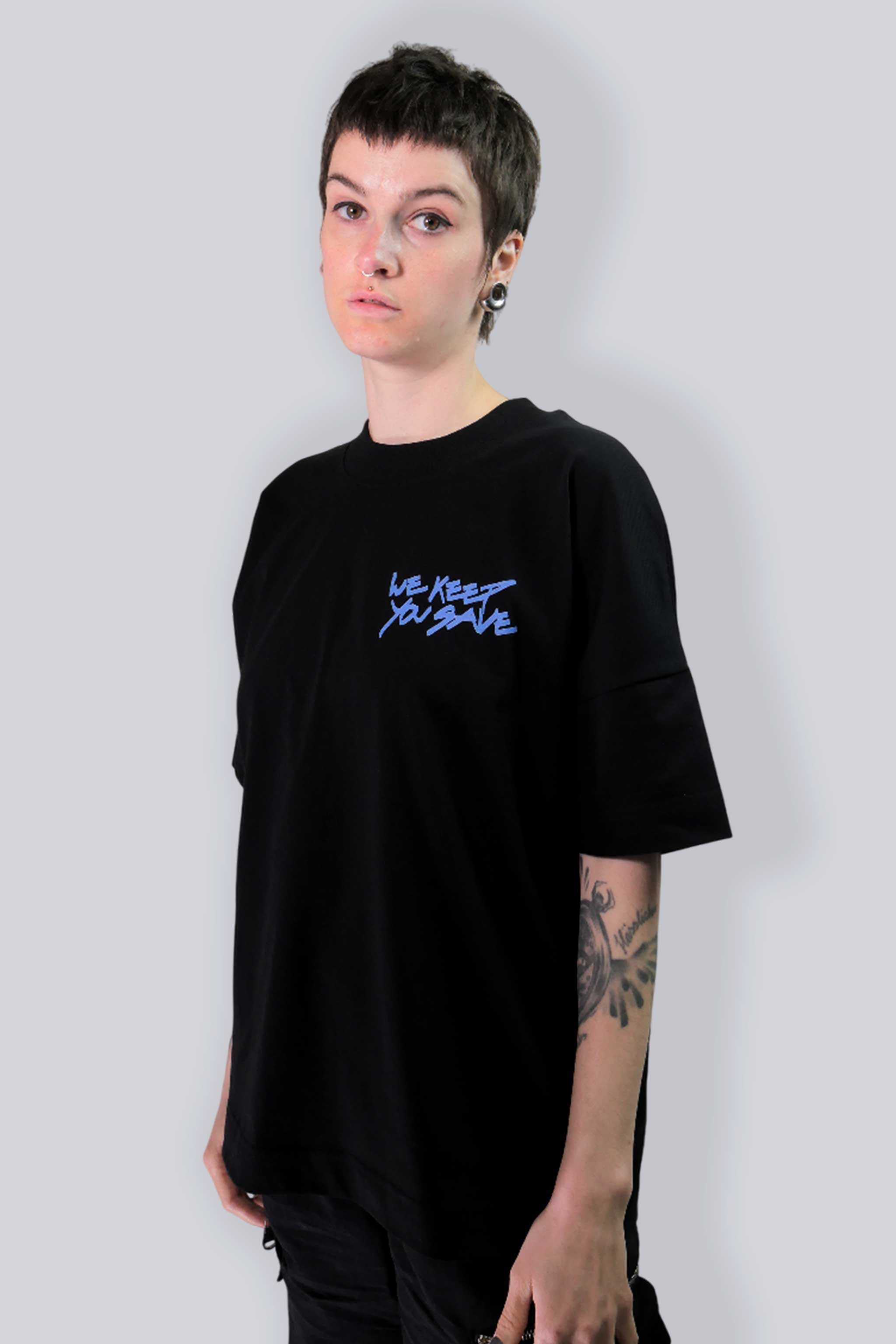 SURVEILLANCE PIGION | Unisex T-Shirt with Statement Print, made from organic cotton