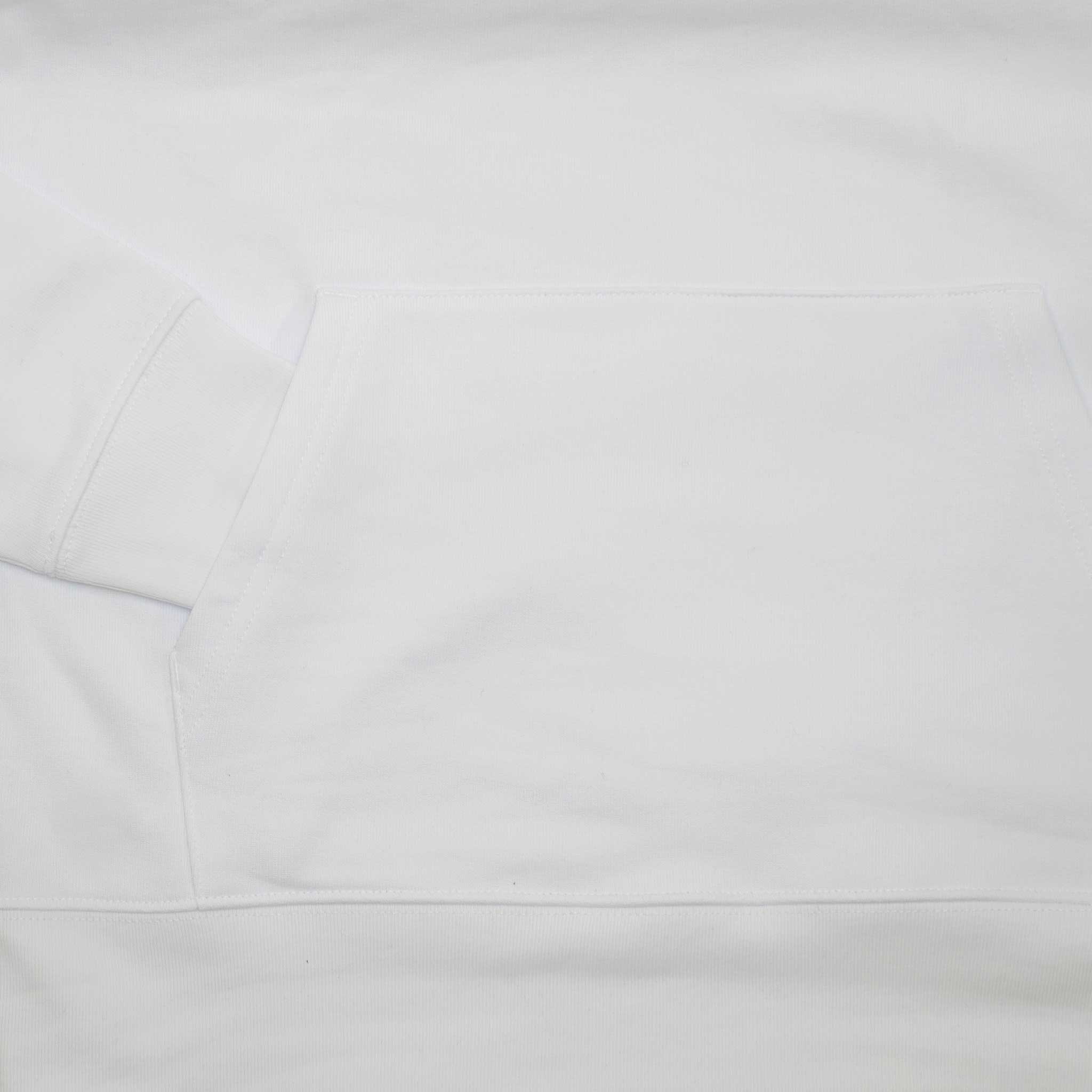 FACEPTION RELOADED I Eco Premium Unisex Hoodie with Pattern That Confuses Face Recognition in white